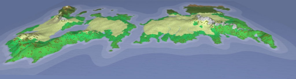 Caphora 3D Map